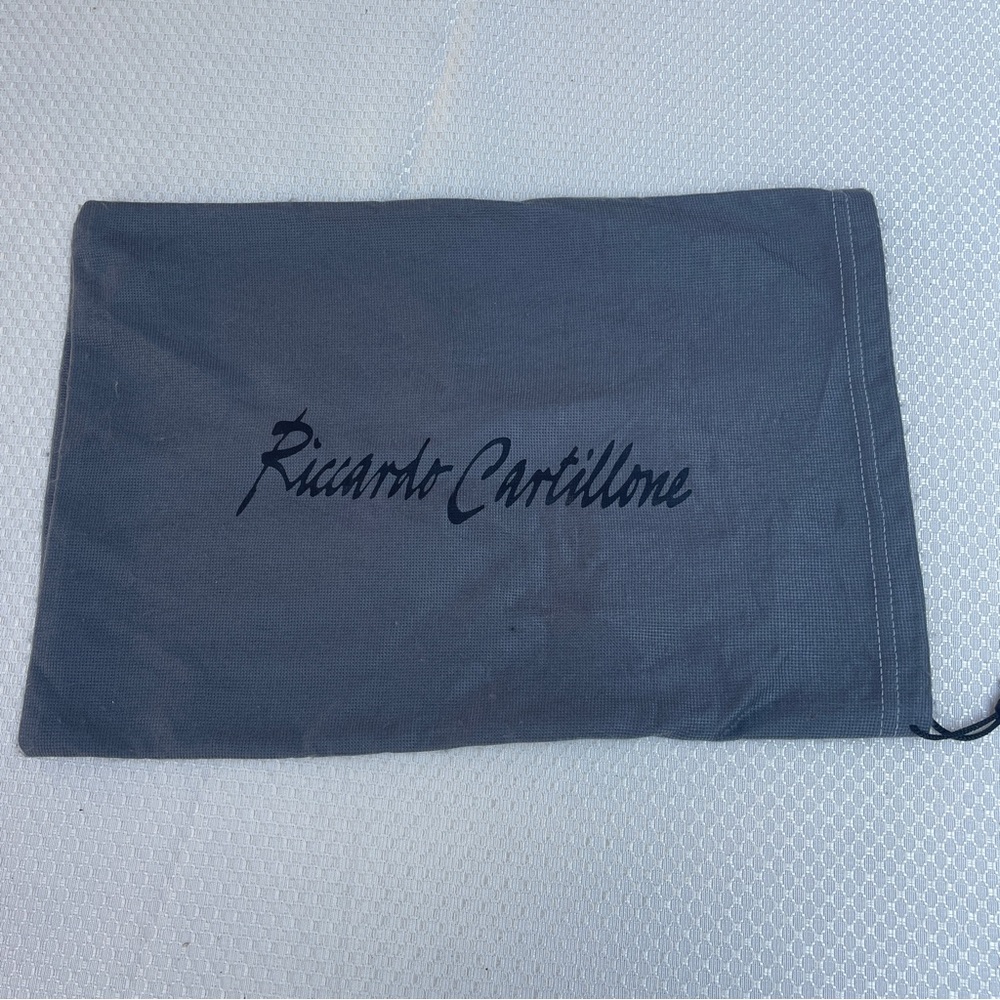 Riccardo Cartillone Empty Dust Bag Dark Grey 14 1/2" x 10" Used